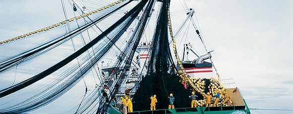 Delivery of the ‘Cap Bojador’, first tuna fishing boat